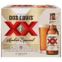 Dos Equis Beer, Ambar Especial, 12 Each