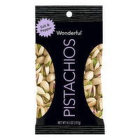 Wonderful Pistachios Pistachios, Salt & Pepper, 4.5 Ounce