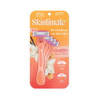 Skintimate Women's Disposable Razors, 4 Each