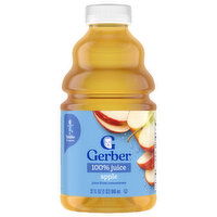 Gerber 100% Juice, from Concentrate, Apple, Toddler (12+ Months), 32 Fluid ounce