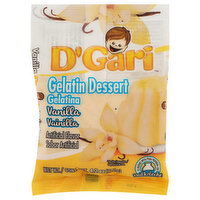 D'Gari Gelatin Dessert, Vanilla, 4.2 Ounce