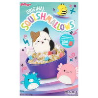 Kellogg's Squishmallows Cereal, Marshmallow Flavor, Original, 11.6 Ounce