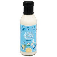 Wild Harvest Dressing, Ranch, Organic, 12 Fluid ounce