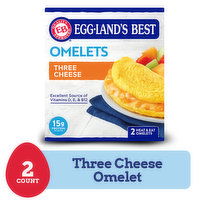 Eggland's Best Three Cheese Frozen Omelet, 2 Each