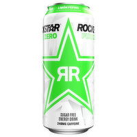 Rockstar Pure Zero Energy Drink, Sugar Free, Lime Cucumber, 16 Fluid ounce