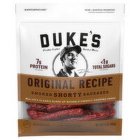 Duke's Shorty Sausages, Smoked, Original Recipe, 5 Ounce