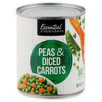 Essential Everyday Peas & Diced Carrots, 8.5 Ounce