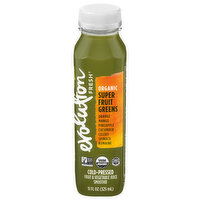 Evolution Fresh Fruit & Vegetable Smoothie, Organic, Super Fruit Greens, 11 Fluid ounce