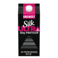 Silk Ultra Unsweet Soy Protein, 59 Fluid ounce