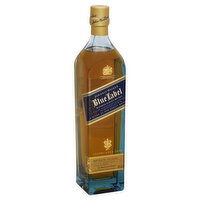 Johnnie Walker Blue Label Whisky, Blended Scotch, 750 Millilitre