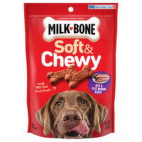 Milk-Bone Dog Snacks, Soft Chewy, Beef Filet Mignon Recipe, 5.6 Ounce