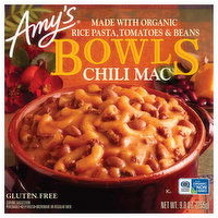 Amy's Bowls, Chili Mac, 9 Ounce