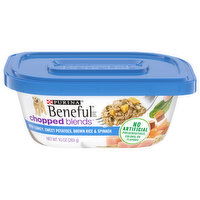 Beneful Chopped Blends with Turkey, Sweet Potatoes, Brown Rice & Spinach Dog Food, 10 Ounce