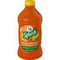 V8® Splash® Orange Pineapple Vegetable Juice Beverage, 64 Fluid ounce