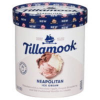 Tillamook Ice Cream, Neapolitan, 1.5 Quart