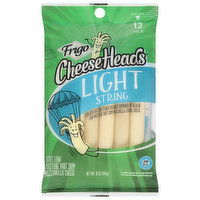 Frigo CheeseHeads String Cheese, Mozzarella, Light, 12 Pack, 12 Each