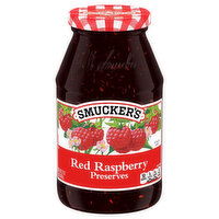 Smucker's Preserves, Red Raspberry, 32 Ounce