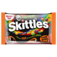 Skittles Bite Size Candies, Sour, Shriekers, Fun Size, 10.72 Ounce