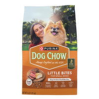 Dog Chow Dry Dog Food Dog Chow Purina Dog Chow Little Bites With Real Chicken And Beef Small Breed Dry Dog Food, 4 Pound