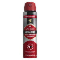 Old Spice Red Collection Old Spice Men's Antipespirant & Deodorant Invisible Dry Spray, Swagger Scent, 4.3oz, 4.3 Ounce