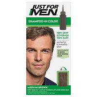 Just For Men Shampoo-In Color, Medium Brown H-35, 1 Each