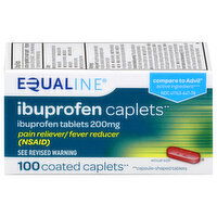 Equaline Coated Caplets 200 mg Ibuprofen, 100 Each