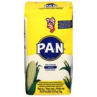 P.A.N. Corn Meal, White, Pre-Cooked, 35.27 Ounce