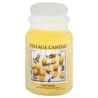 Village Candle Candle, Fresh Lemon, Limited Edition, 1 Each