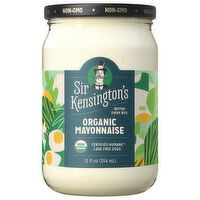 Sir Kensington's Mayonnaise, Organic, 12 Fluid ounce