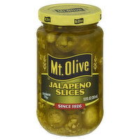 Mt Olive Jalapeno Slices, 12 Ounce