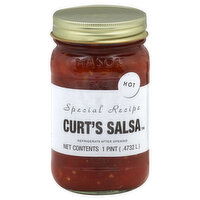 Curts Salsa Curt's Salsa, Hot, 1 Pint