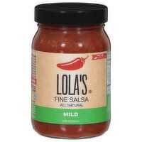 Lola's Fine Salsa, Mild, 16 Fluid ounce