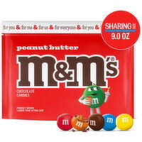 M&M'S M&M'S Peanut Butter Milk Chocolate Candy Bag, 9 Ounce