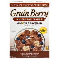 Grain Berry Multi-Bran Flakes with Onyx Sorghum Cereal, 12 Ounce