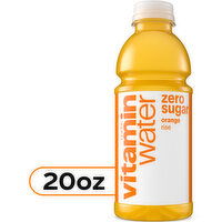 vitaminwater Sugar Rise Orange Nutrient Enhanced Flavored Water Beverage, 20 Fluid ounce