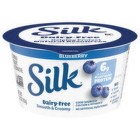 Silk Yogurt Alternative, Dairy-Free, Blueberry, Soymilk, 5.3 Ounce