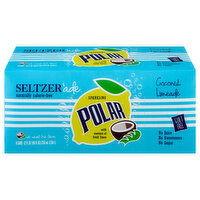 Polar Sparkling Coconut Limeade Seltzer'ade, 8 Each