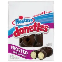 Hostess Donettes Donuts, Mini, Frosted, 10.75 Ounce