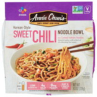 Annie Chun's Noodle Bowl, with Cooked Hokkien Noodles, Sweet Chili, Korean-Style, Medium, 8 Ounce