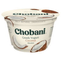 Chobani Yogurt, Greek, Low-Fat, Coconut, Blended, 5.3 Ounce