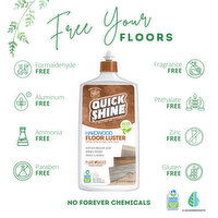 Quick Shine Floor Luster, Hardwood, 27 Fluid ounce