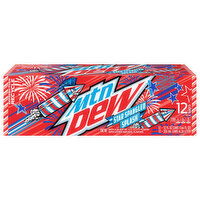 Mtn Dew Soda, Star Spangled Splash, 12 Each