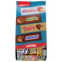 Mars Wrigley Candy, Minis, Party Size, 19.49 Ounce