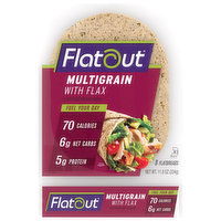 Flatout Flatbreads, Multigrain with Flax, 8 Each