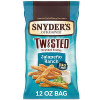 Snyder's of Hanover® Twisted Jalapeno Ranch Twisted Pretzel Sticks, 12 Ounce