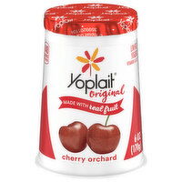 Yoplait Original Low Fat Cherry Orchard Yogurt, 6 Ounce