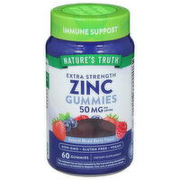 Nature's Truth Zinc, 50 mg, Gummies, Extra Strength, 60 Each