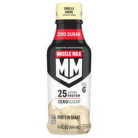 Muscle Milk Protein Shake, Zero Sugar, Vanilla Creme, 14 Fluid ounce