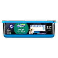 Swiffer Mop Heavy Duty Pet Odor Defense Wet Mopping Cloths, 20 Each