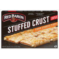 Red Baron Pizza, Stuffed Crust, Four Cheese, 20.67 Ounce